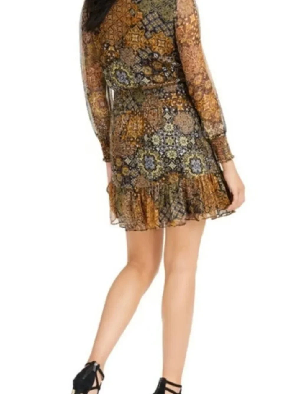 MICHAEL MICHAEL KORS MEGA PATCHWORK DRESS SIZE: M 8-10
